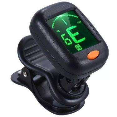 Imagem de Afinador Digital Cromático P/ Baixo Violão Ukulele Guitarra - Saty