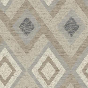 Imagem de Papel De Parede Vinílico Efeito Textura Linho Losango Sala 2m - DELIQU