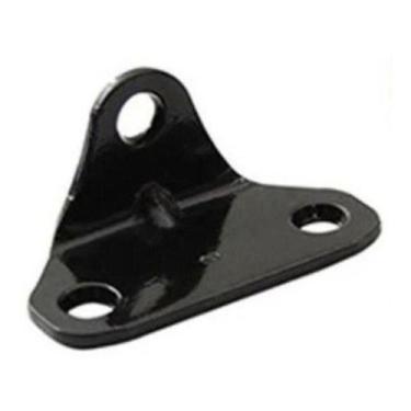 Imagem de Cantoneira De 3 Furos Preta Para Montagem De Móveis - 50 Un - Metalfix