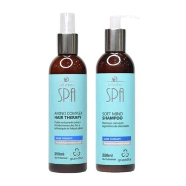 Imagem de Shampoo Soft Mind + Amino Complex Hair Therapy Spa Blue - Grandha