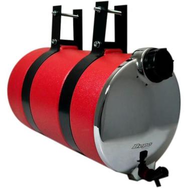 Imagem de Barrica Corote de Água 26l Vermelho C/ Espelho e Suporte - Bepo