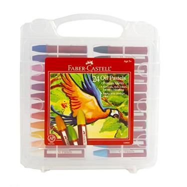 Imagem de Faber-Castell Blendable Oil Pastels In Durable Storage Case- 24 Vibrant Colors - Non-Toxic Pastels for Kids