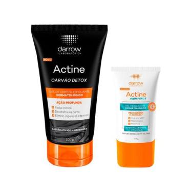 Imagem de Kit Facial Darrow Actine Para Peles Oleosas E Acneicas - Gel De Limpez