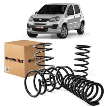 Imagem de Jogo De 04 Molas Tamanho Fiat Uno Vivace - Macaulay