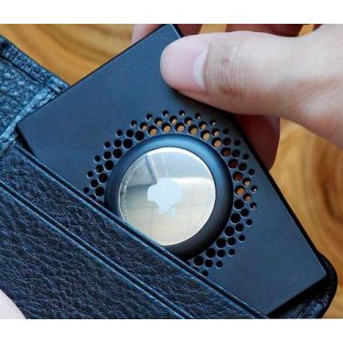 Imagem de Chaveiro Case Capa Cartão Carteira Compatível Com Airtag - Baú do Viki