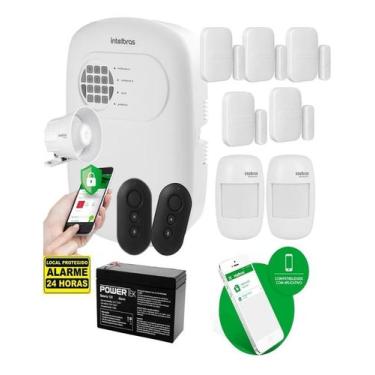 Imagem de Kit Alarme Anm 24 Net 5 Sensor Magnético 2 Ivp 4000 S/f - INTELBRAS