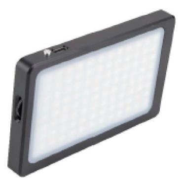 Imagem de Iluminador Led Potente Ultraleve Bateria Interna 13h Câmeras Filmadora