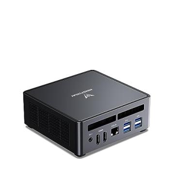 Imagem de MINISFORUM Venus UM790 Pro Mini PC AMD Ryzen 9 7940HS até 5,2 GHz 32 GB DDR5 1 TB SSD com AMD Radeon 780M, 4x USB3.2, 2x USB4, 2x HDMI 2.1, 2x PCIe4.0, Wi-Fi 6E/BT5.3, RJ45 2,5 G