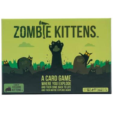 Imagem de Exploding Kittens Zombie Kittens 2-5 Players - Ages 7+ - 15 Minutes to Play - High Stakes Zombie Card Game - Party Game, Family Game Night, Kid and Adult Card Game