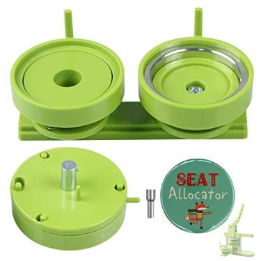 Imagem de Happizza Molde do Fabricante de Botões de 3"/75 Mm, Molde Intercambiável Molde do Fabricante de Botões Adequado para Trilho Deslizante Máquina de Fazer Botões Máquina de Fazer Pinos Prensa de Botão