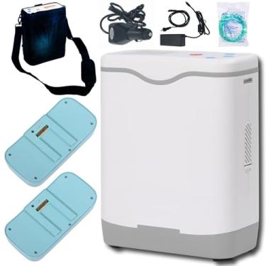 Imagem de MáQuina De Ox PortáTil De Viagens, Uso DoméStico Oxi, Mini Gerador, ConcentraçãO De 95%, Bateria De 6400 Mah, Ac/Dc, Três métodos de fonte de alimentação