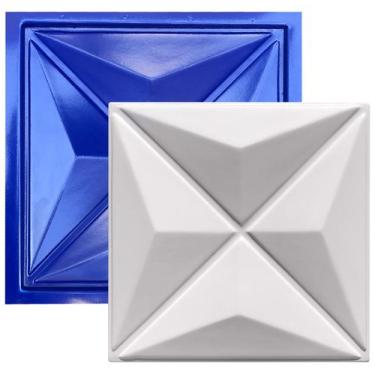 Imagem de Forma 3D Gesso e Cimento ABS 1mm - Mini Cullians 30x30 cm - Xmoldes Fo