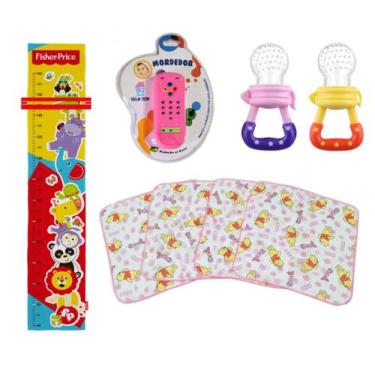 Imagem de Régua De Crescimento Bico Alimentaador Fraldas,Presente - Dugu, Rosa