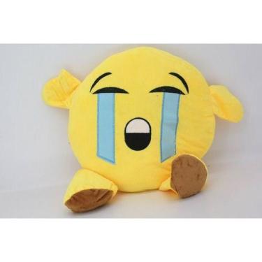 Imagem de Almofadas 26cm Emoticon Zapzap Watts Emoji Pés E Mãos - oem