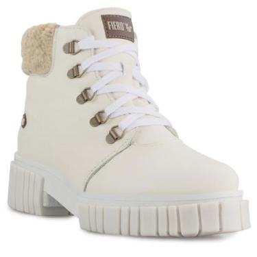 Imagem de Bota feminina coturno Tractor Lux Lace forrada em lã sintética Ref.:22