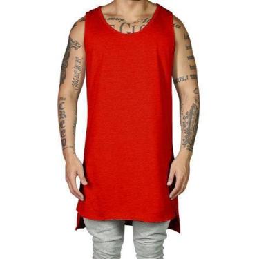 Imagem de Camiseta Regata Swag Lisa Longline Style - Di Nuevo, Preto, G