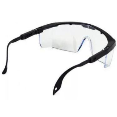 Imagem de Óculos De Proteção Uv Segurança Epi Incolor Transparente - Home Goods