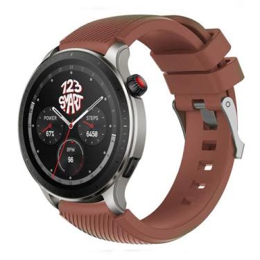 Imagem de Pulseira de Silicone Compativel com GTR4 GTR 4 A2166 / GTR3 A1971 / GT