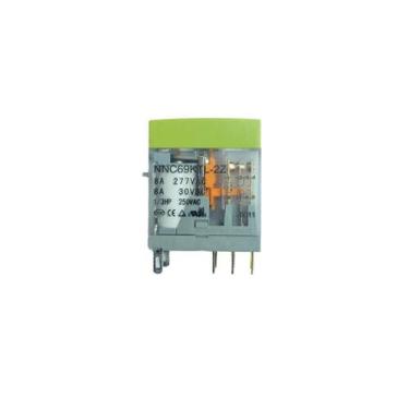 Imagem de Relé Acoplador Reposição 8 Pinos 2 Reversível 24VAC 8A - UP Electronic