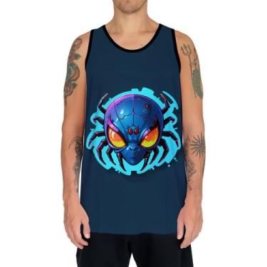 Imagem de Camiseta Regata Tshirt Animais Cyberpunk Aranha Artrópode - Enjoy Shop