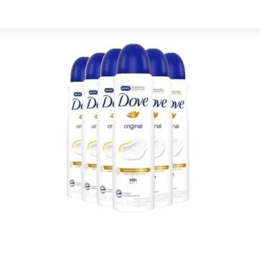 Imagem de Kit Desodorante Dove Original Aerosol 150m c/6