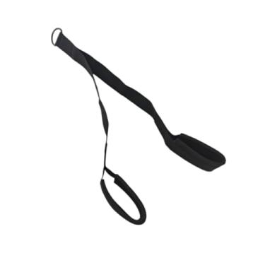 Imagem de Dynwave Cabo de fixação de corda de tríceps, cabo de fixação de máquina, acolchoado de borracha, costura reforçada, alça de treino para equipamento de