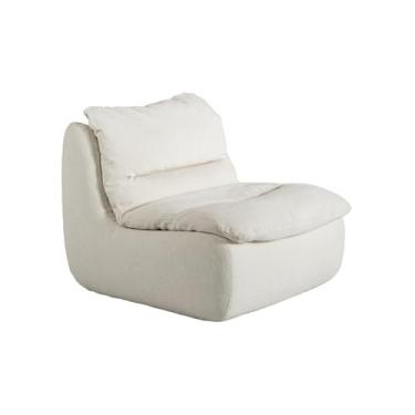 Imagem de Compression Sofa，Living Room Chaise Lounge Indoor,Comfy Reading Chair，Small Modern Sofa，forLiving Room,Bedroom,Apartment and Office,(White)