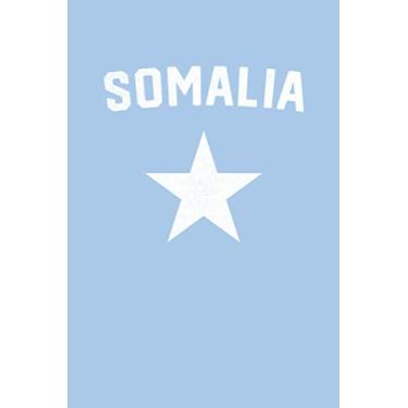 Imagem de Somalia Blank Travel Journal Notebook (6X9), 100 College Ruled Blank Pages: Daily Writing Scrapbook and Diary for Somali Trips