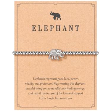 Imagem de Tarsus Pulseiras para mulheres, cavalo/coruja/borboleta/beija-flor/elefante/tartaruga/libélula presentes para mulheres, presentes de aniversário de Natal para amigas irmãs mulheres, average, Aço