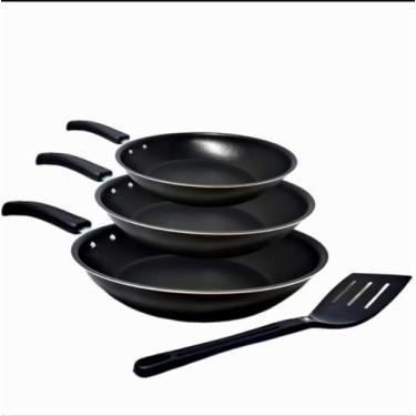 Imagem de Conjunto Frigideira Antiaderente, com espátula, kit de frigideiras