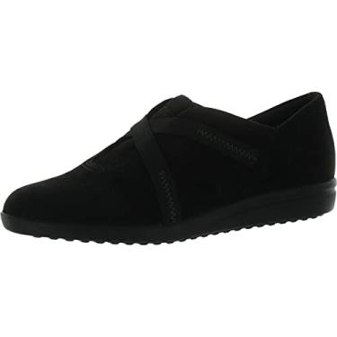 Imagem de Clarks Mocassim Tamzen Step Feminino, Nobuck preto, 8