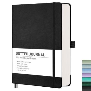 Imagem de Caderno RETTACY Bullet Journal A5 Pontilhado - 320 Páginas Numeradas