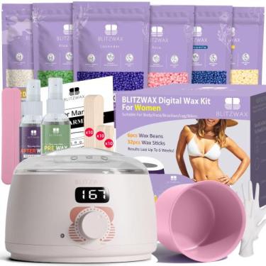 Imagem de Kit de Depilação BlitzWax para Biquini e Virilha - Com Aquecedor