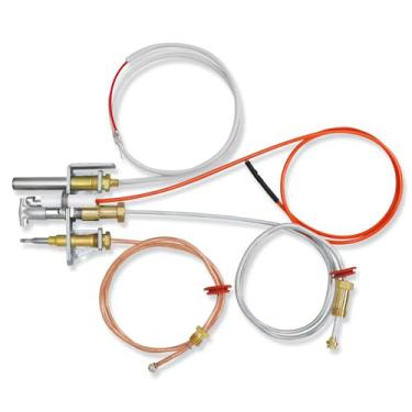 Imagem de JKLESA Substituição de montagem piloto 446-511A, SRV446-511A Propano (LP), compatível com fogões e lareiras a gás Heat N Glo e Royal, apenas para pilotos em pé, não serve para unidades DSI