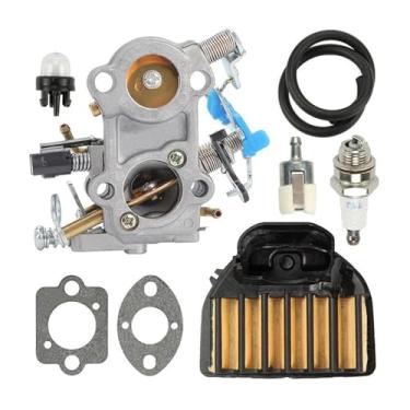 Imagem de WTA29 Conjunto de acessórios de carburador para Husqvarna 455 460 Rancher Jonsered CS2255 lâmpada de primer de filtro de ar carburador dropshipping novo