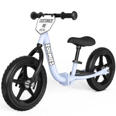 Imagem de Zoomies Bicicleta de equilíbrio dobrável de 30 cm para crianças de 3 a 5 anos – dobrável fácil de levar em movimento – com alça de transporte