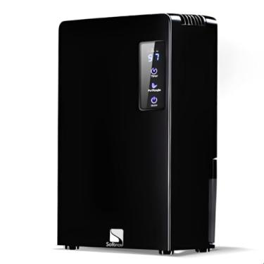 Imagem de Desumidificador Elétrico Portátil Bivolt Antimofo 2200ml (Preto)