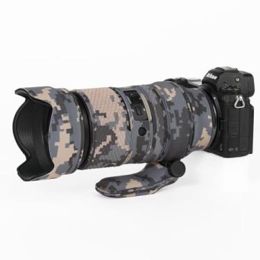 Imagem de CHASING BIRDS Revestimento de lente impermeável camuflado para TAMRON 50-400 mm F4.5-6.3 DI III VC VXD A067 capa protetora de lente à prova de chuva (camuflagem digital, montagem Z)