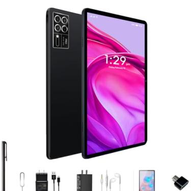 Imagem de Tablet Pro 15,8GB RAM,256GB ROM,Câmera Traseira 32MP, Câmera frontal de 16MP,Tela Imersiva de 10.1', Wifi, Android 14, 5G Dual-SIM (preto)