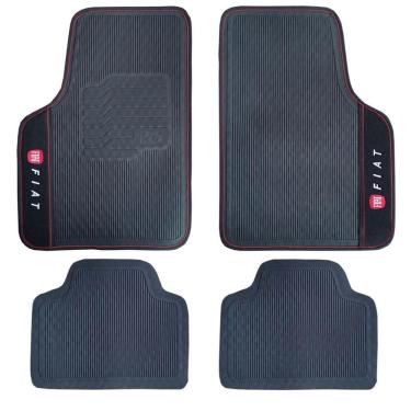 Imagem de Tapete Borracha Fiat Tipo Tempra Marea Sw Brava Bordado