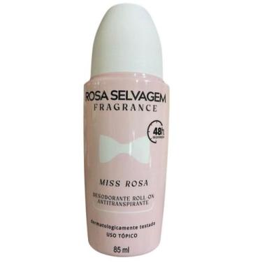 Imagem de Desodorante Roll-on Fragrance 48h 85ml Rosa Selvagem Fragrância Miss R