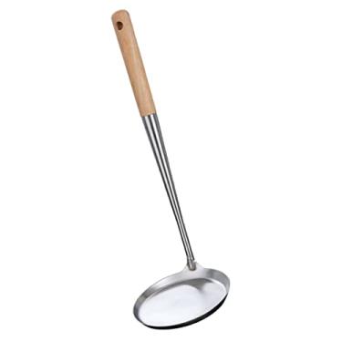 Imagem de Youdunzi Espátula de espátula de cozinha panela quente colher de utensílios de cozinha moldes timbale espátula de carne colher plana fritura de pastelaria panela quente de