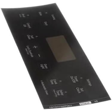 Imagem de WB27T11511 para sobreposição de placa frontal de gama de modelos específicos GE