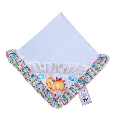Imagem de Cobertor Suedine Mantinha Para Bebe Baby2u - Miguel Baby, Dino