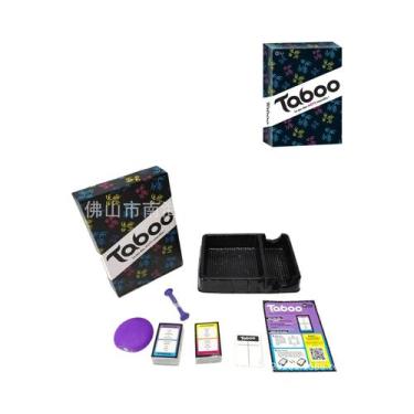 Imagem de Jogo de enigma francês Taboo Inglês Engraçado Entretenimento Cartões d