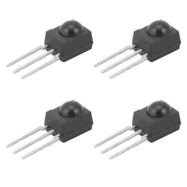 Imagem de Kit 4 peças Receptor Infravermelho IR Tsop 4838 38khz - ROXO