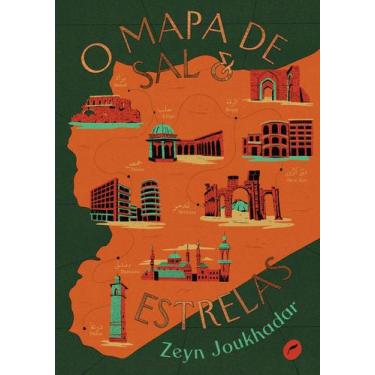 Imagem de Livro - O mapa de sal e estrelas