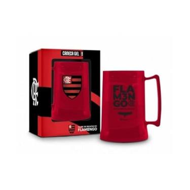 Imagem de Caneca Gel Flamengo Mengao Bedida Churrasco Tri Campeao America