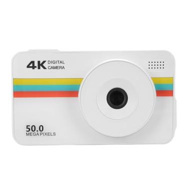 Imagem de Câmera Digital 4K de 50mp, Câmera Digital de Lente Dupla Com Foco Automático Com Zoom de 16x, Câmera de Vídeo Em Vlogging Hd Com Tela de TFT de 2,8 Polegadas para Adolescentes de