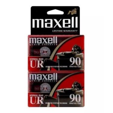 Imagem de Fita K7 Cassete Virgem Nova Lacrada ( Duas Unidades ) - MAXELL